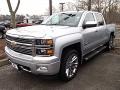 Silver Ice Metallic 2014 Chevrolet Silverado 1500 High Country Crew Cab 4x4 Exterior