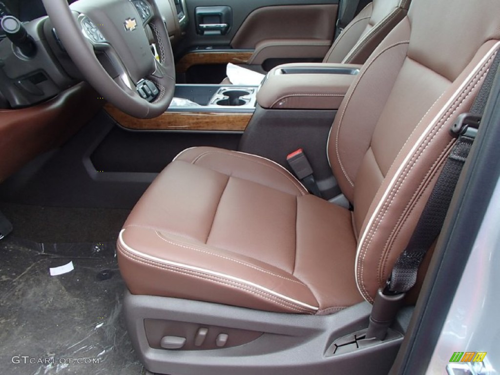 2014 Silverado 1500 High Country Crew Cab 4x4 - Silver Ice Metallic / High Country Saddle photo #2