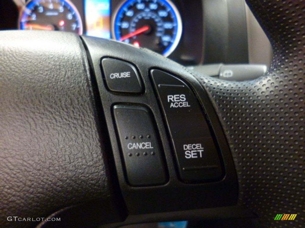 2011 CR-V LX 4WD - Crystal Black Pearl / Black photo #18