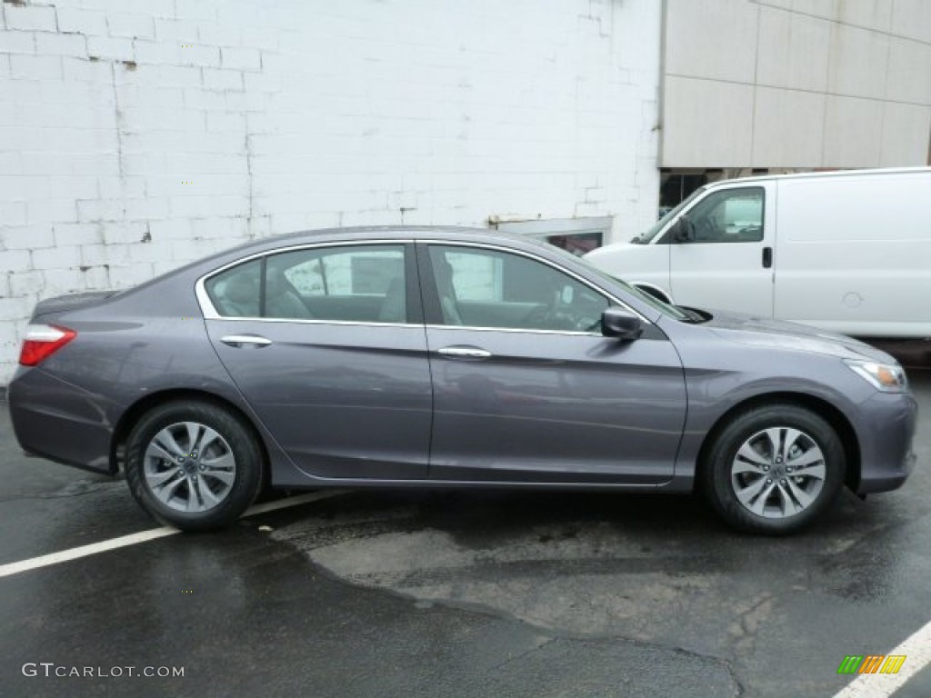 2014 Accord LX Sedan - Modern Steel Metallic / Gray photo #6