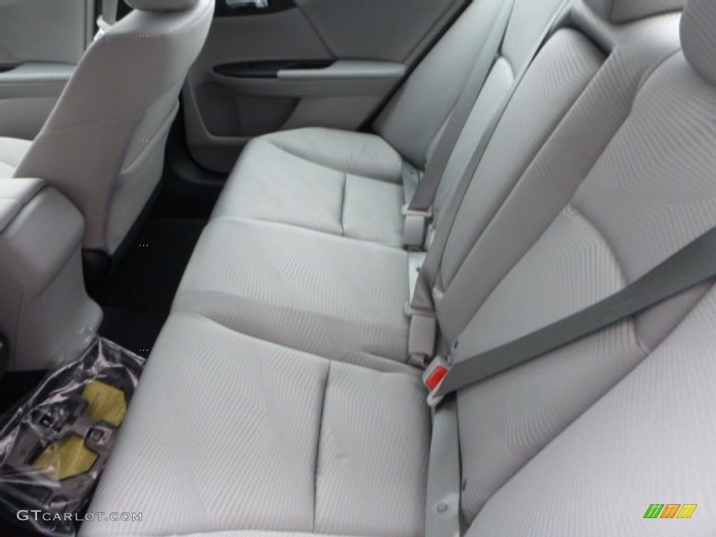 2014 Accord LX Sedan - Modern Steel Metallic / Gray photo #11