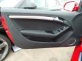 Black 2014 Audi A5 2.0T Cabriolet Door Panel