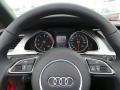 2014 Audi A5 Black Interior Steering Wheel Photo