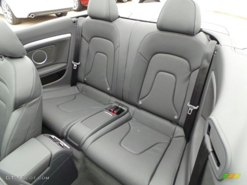 2014 Audi A5 2.0T Cabriolet Rear Seat Photo #91375198