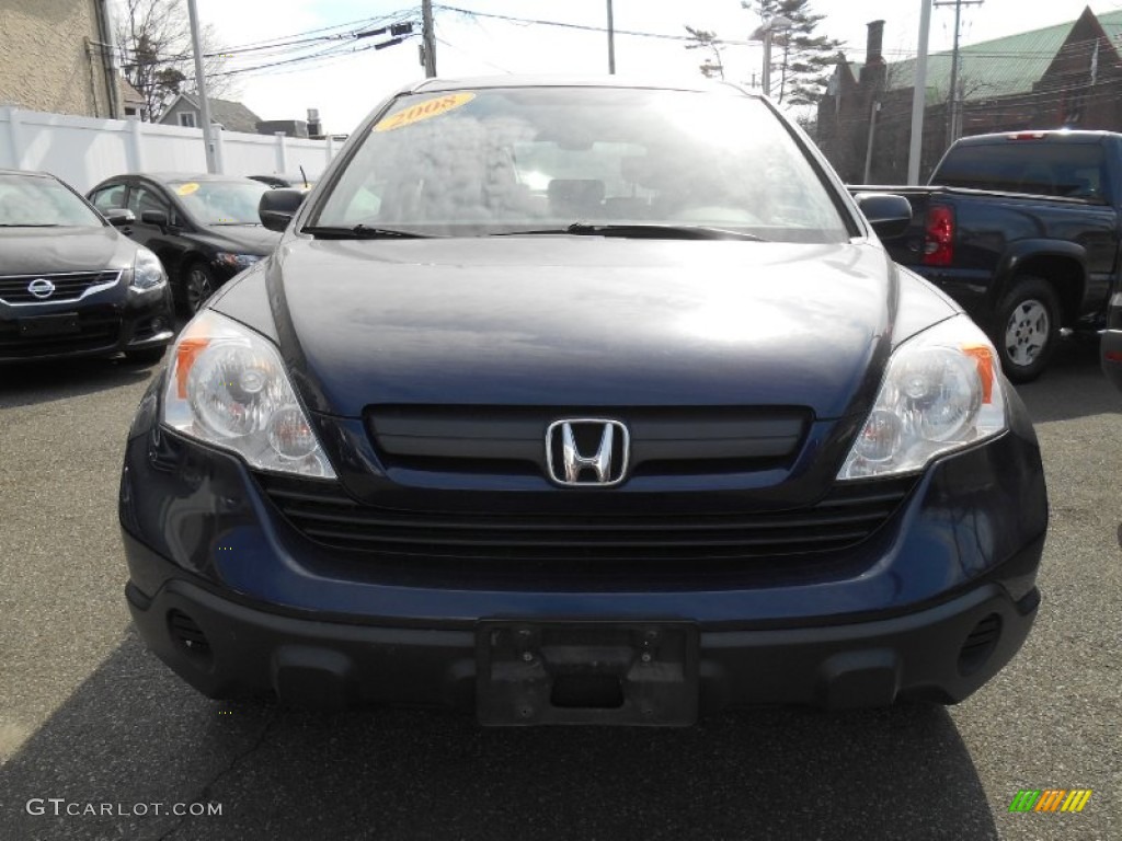 2008 CR-V LX 4WD - Royal Blue Pearl / Black photo #2