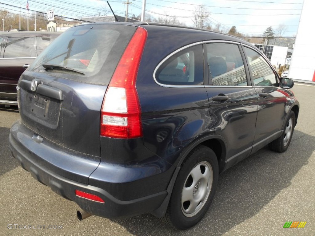 2008 CR-V LX 4WD - Royal Blue Pearl / Black photo #4