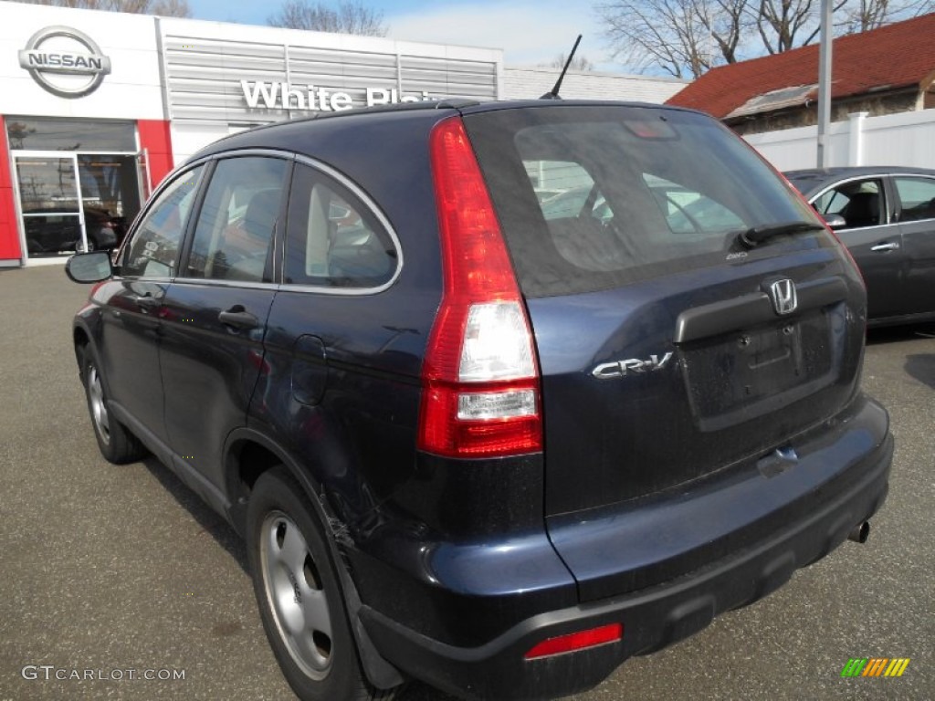 2008 CR-V LX 4WD - Royal Blue Pearl / Black photo #6