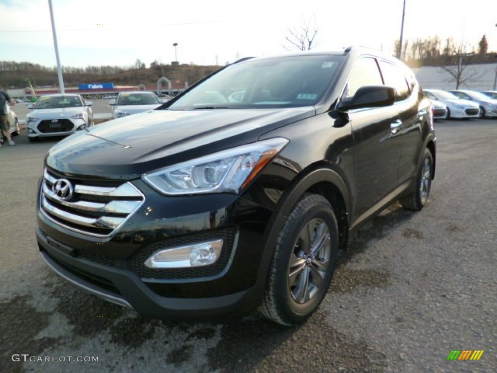 Twilight Black 2014 Hyundai Santa Fe Sport AWD Exterior Photo #91377261