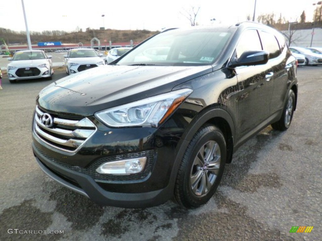 Twilight Black 2014 Hyundai Santa Fe Sport AWD Exterior Photo #91377673