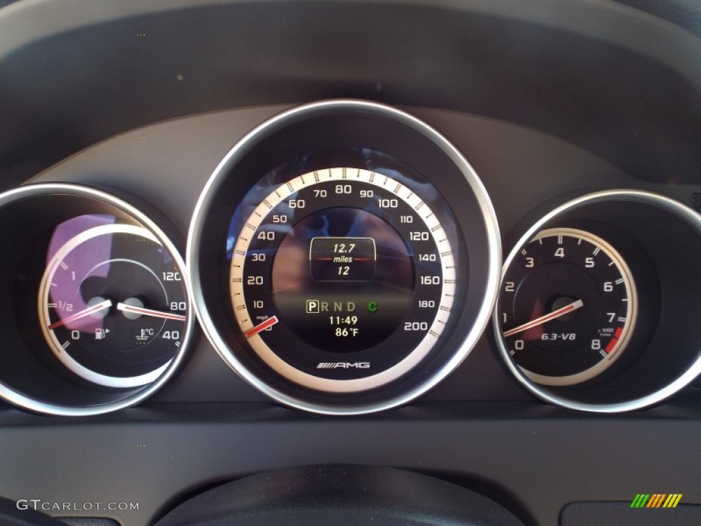 2014 Mercedes-Benz C 63 AMG Gauges Photo #91378072