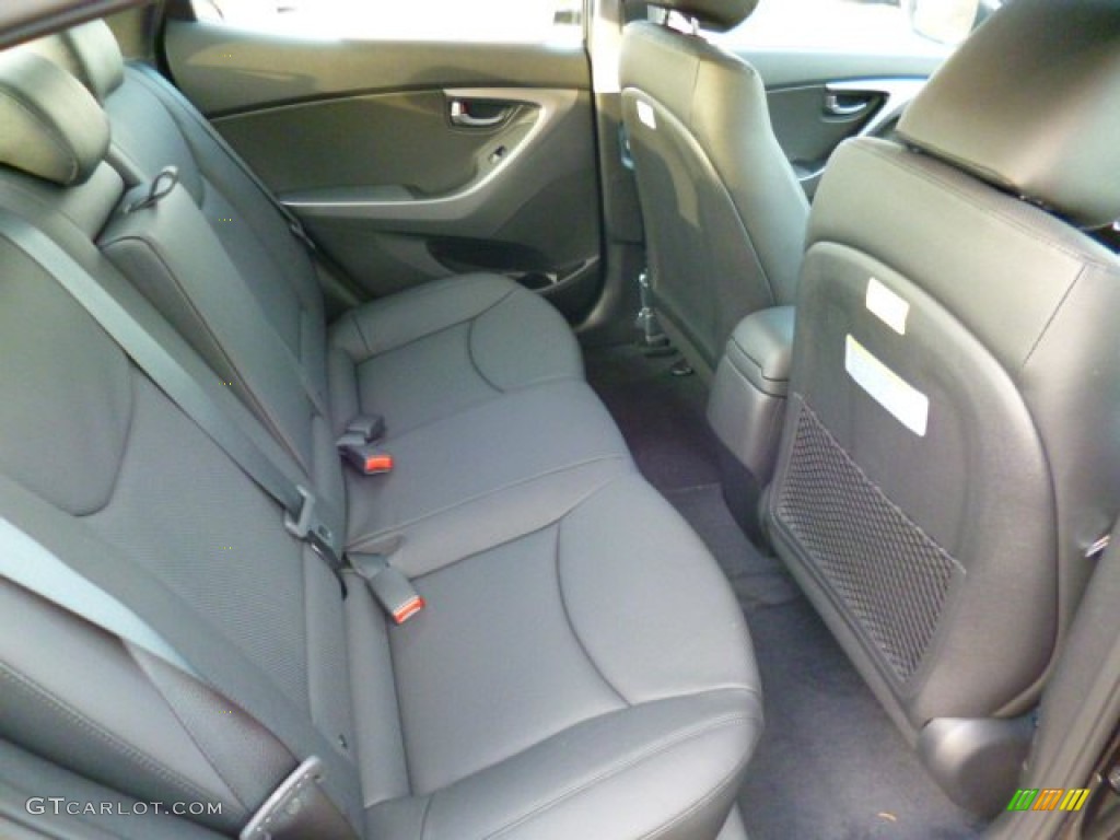 2014 Hyundai Elantra Sport Sedan Rear Seat Photo #91378210