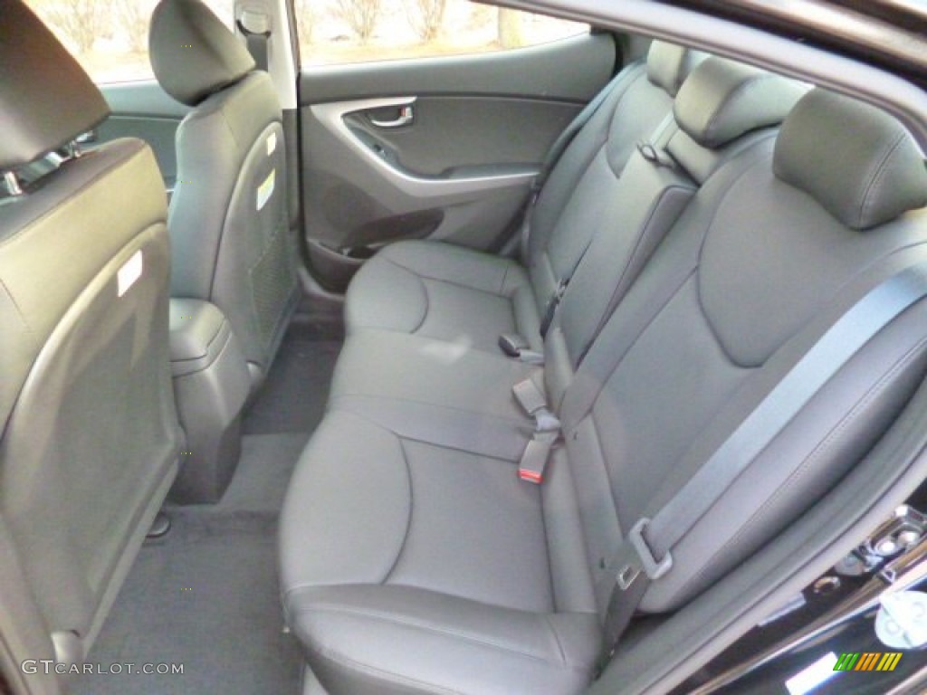 2014 Hyundai Elantra Sport Sedan Rear Seat Photo #91378228