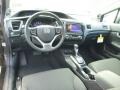 Black 2014 Honda Civic EX Sedan Interior Color