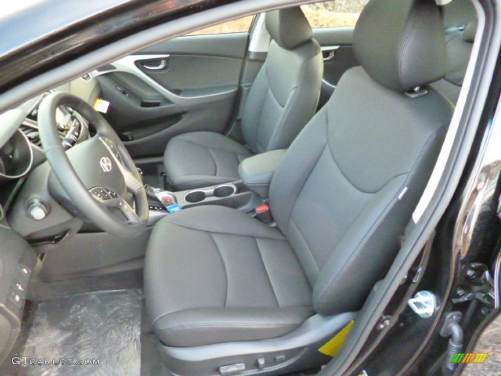 2014 Hyundai Elantra Sport Sedan Front Seat Photo #91378267