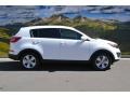 2012 Clear White Kia Sportage LX  photo #2