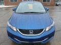 2014 Dyno Blue Pearl Honda Civic LX Sedan  photo #8