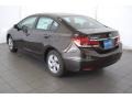 Kona Coffee Metallic - Civic LX Sedan Photo No. 7