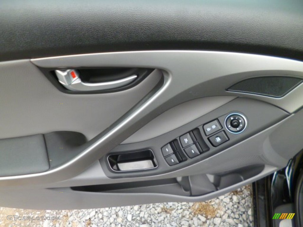 2014 Elantra Limited Sedan - Black / Black photo #16