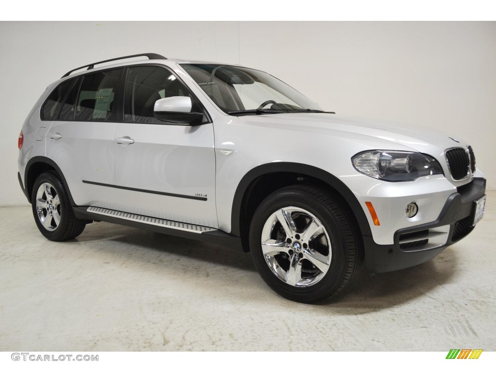 Titanium Silver Metallic 2008 BMW X5 3.0si Exterior Photo #91379887