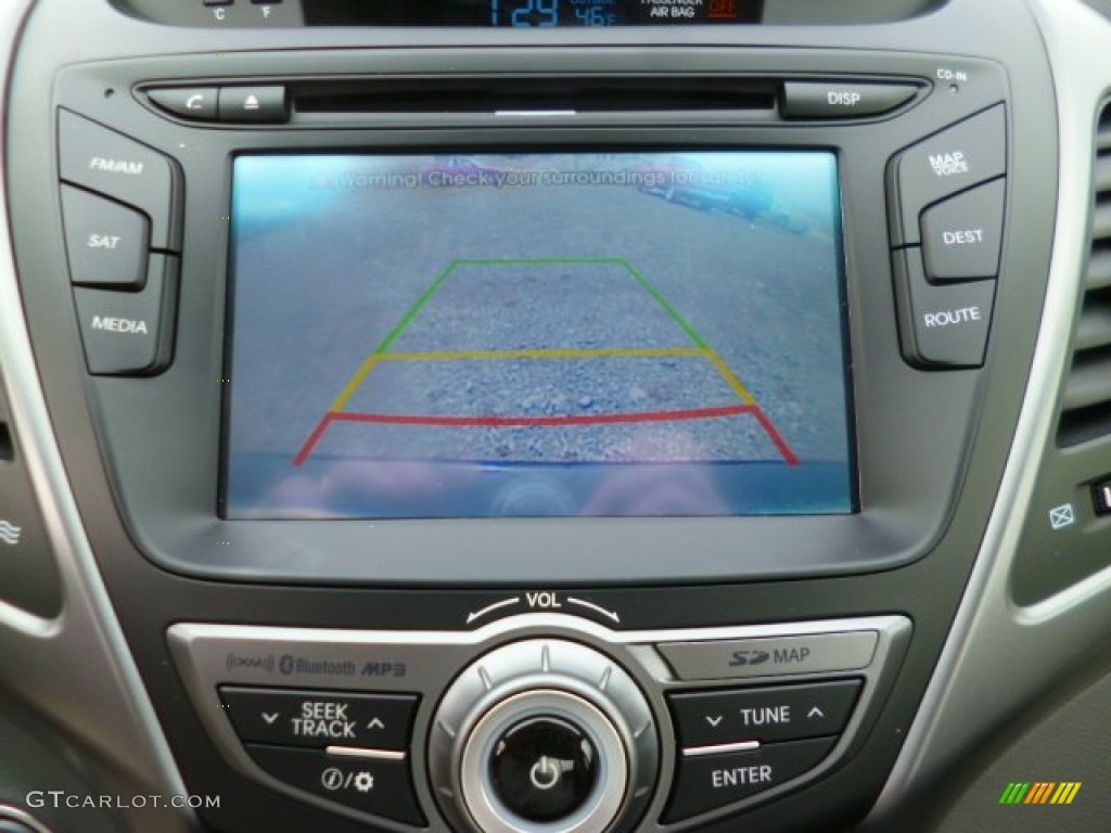 2014 Elantra Limited Sedan - Black / Black photo #18