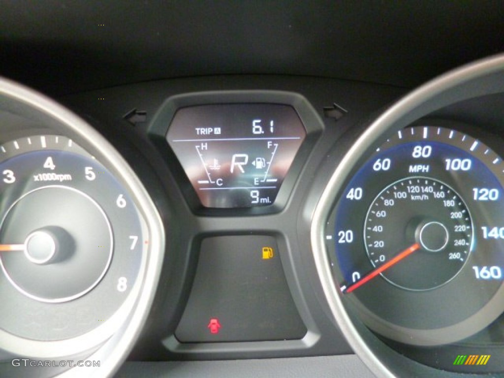 2014 Elantra Limited Sedan - Black / Black photo #20