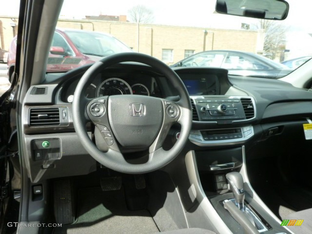 2014 Accord EX Sedan - Crystal Black Pearl / Black photo #12