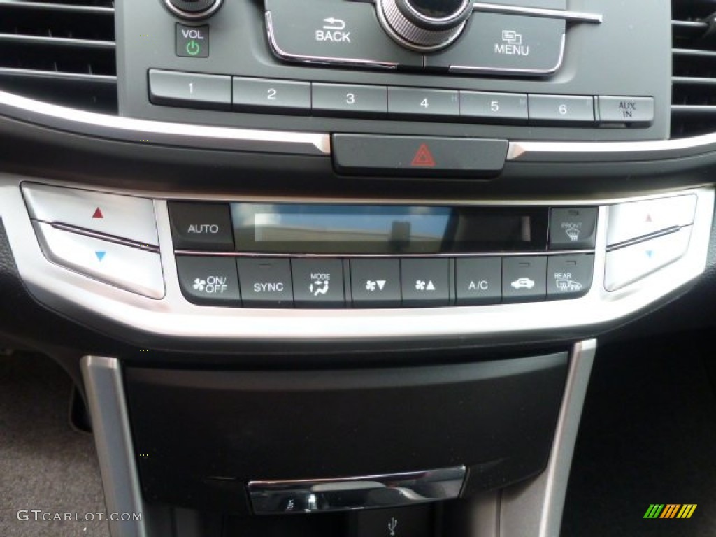 2014 Accord EX Sedan - Crystal Black Pearl / Black photo #18
