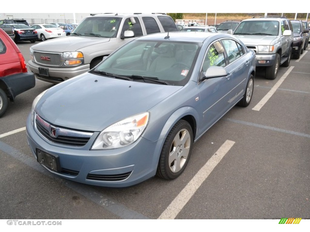 2007 Aura XE - Ocean Mist Metallic / Gray photo #4