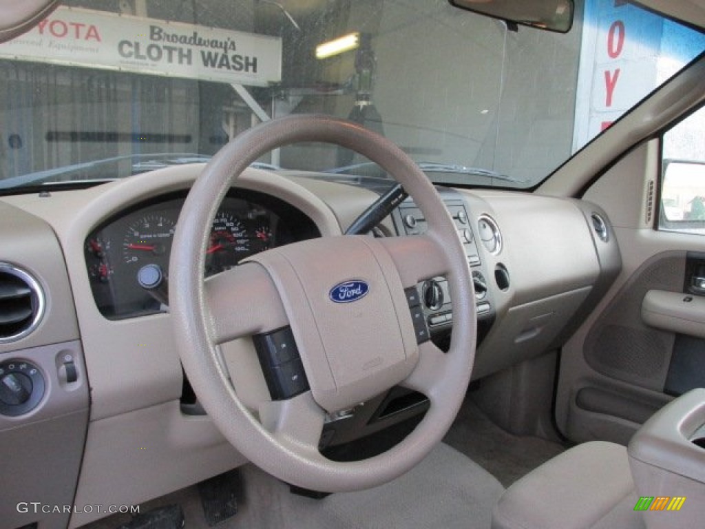 2006 F150 XLT SuperCab 4x4 - Arizona Beige Metallic / Tan photo #11