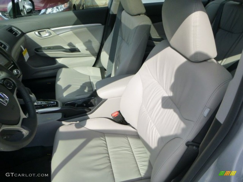 2014 Honda Civic EX-L Sedan Front Seat Photo #91381588