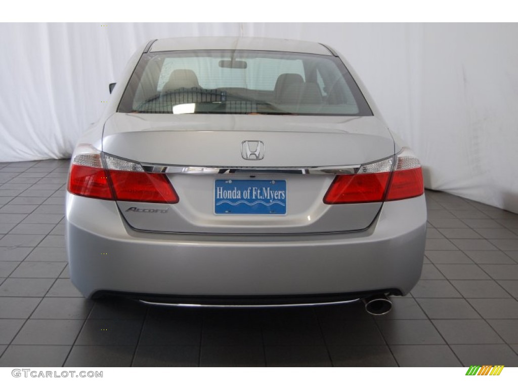 2014 Accord LX Sedan - Alabaster Silver Metallic / Gray photo #7