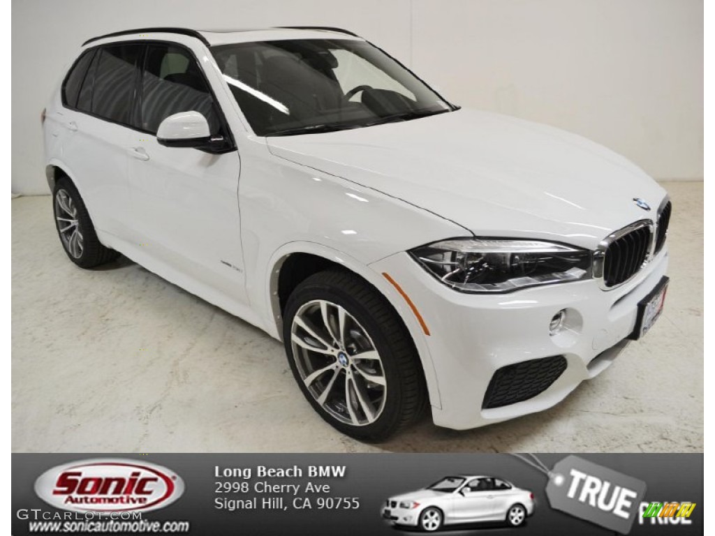 2014 X5 xDrive35i - Alpine White / Black photo #1