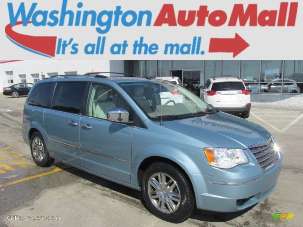 Clearwater Blue Pearl Chrysler Town & Country