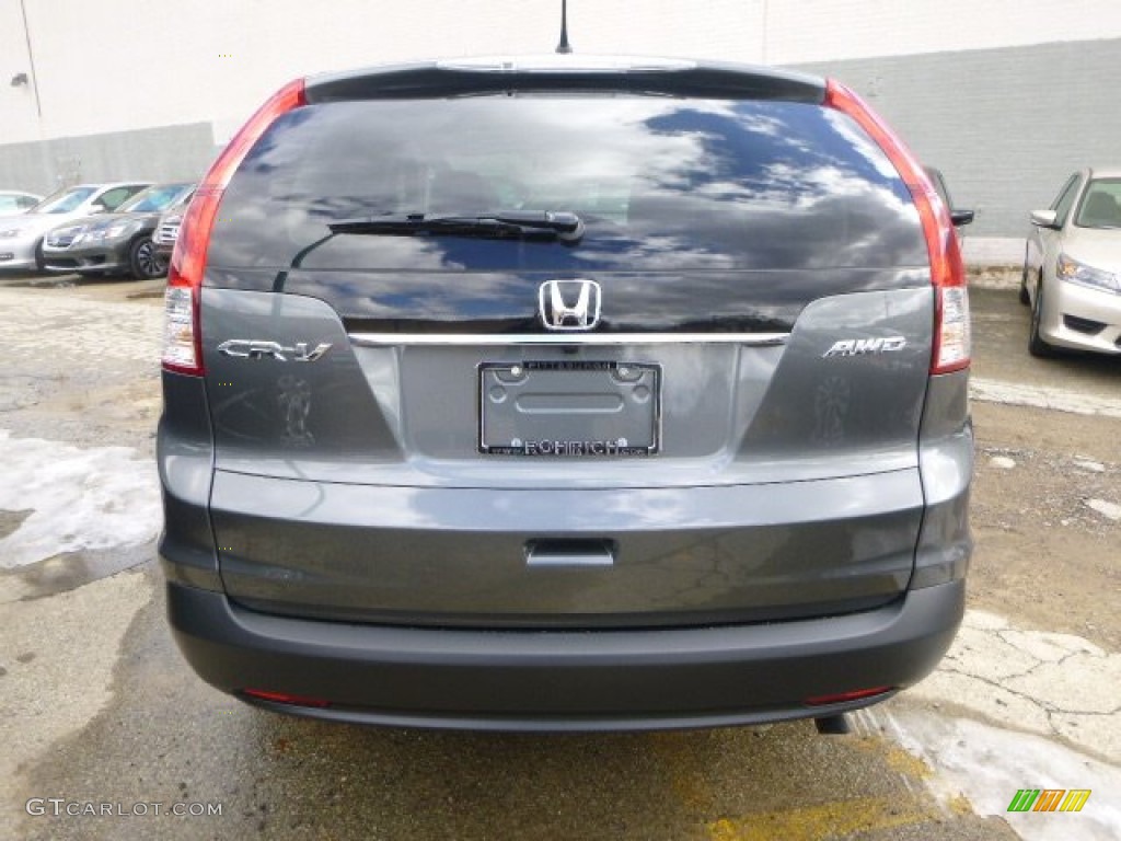 2014 CR-V EX AWD - Polished Metal Metallic / Gray photo #4