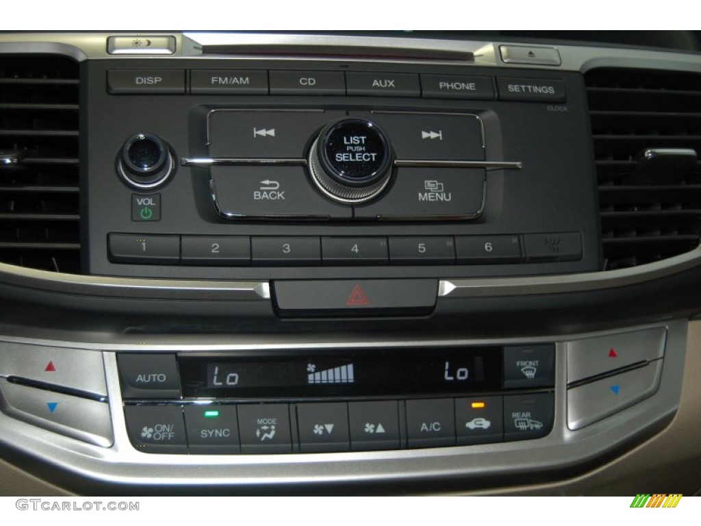 2014 Accord LX Sedan - Crystal Black Pearl / Ivory photo #15