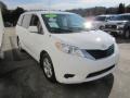 2011 Super White Toyota Sienna LE  photo #7