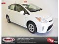 Blizzard White Pearl - Prius Three Hybrid Photo No. 1