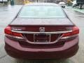 Crimson Pearl - Civic LX Sedan Photo No. 4