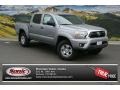 2014 Silver Sky Metallic Toyota Tacoma V6 SR5 Double Cab 4x4  photo #1