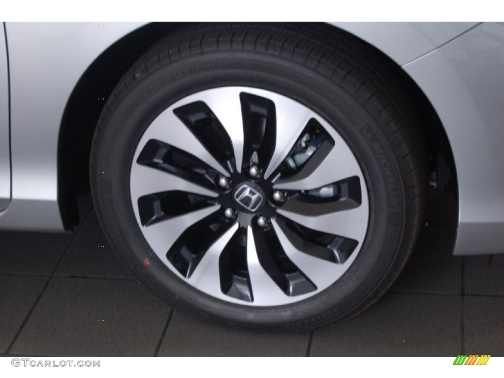 2014 Accord Hybrid Sedan - Alabaster Silver Metallic / Ivory photo #3