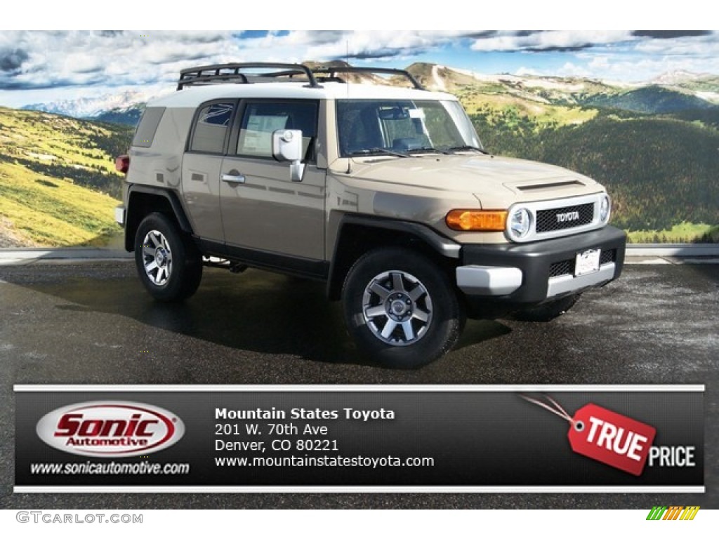 2014 FJ Cruiser 4WD - Quicksand / Dark Charcoal photo #1