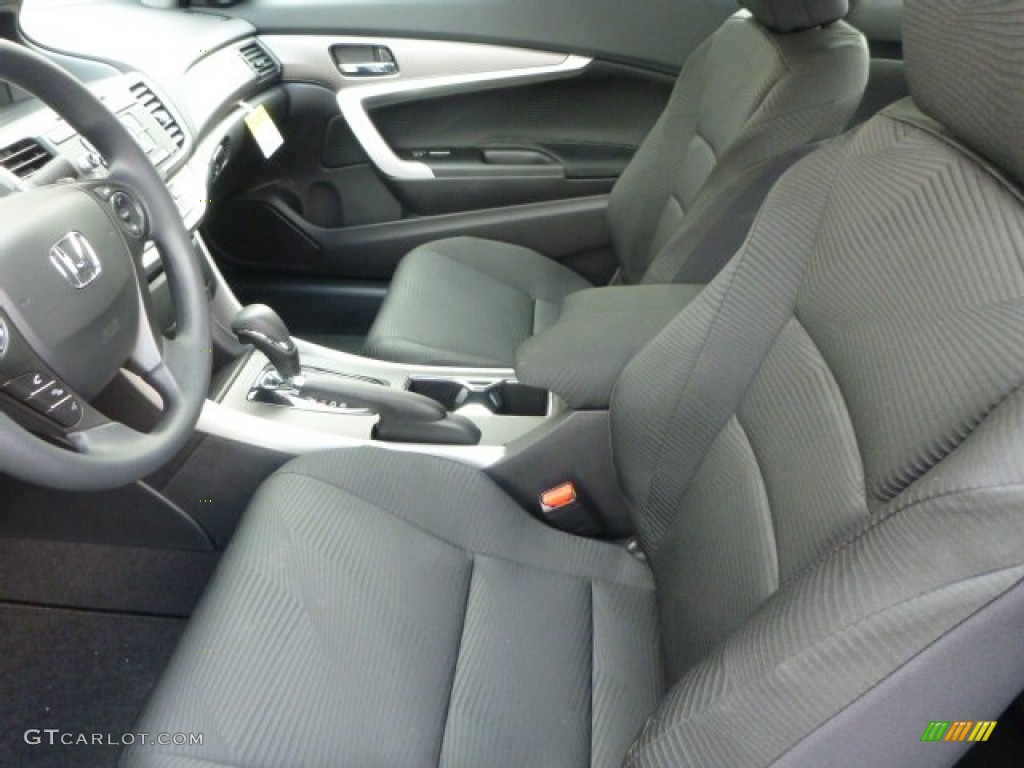 Black Interior 2014 Honda Accord LX-S Coupe Photo #91386568