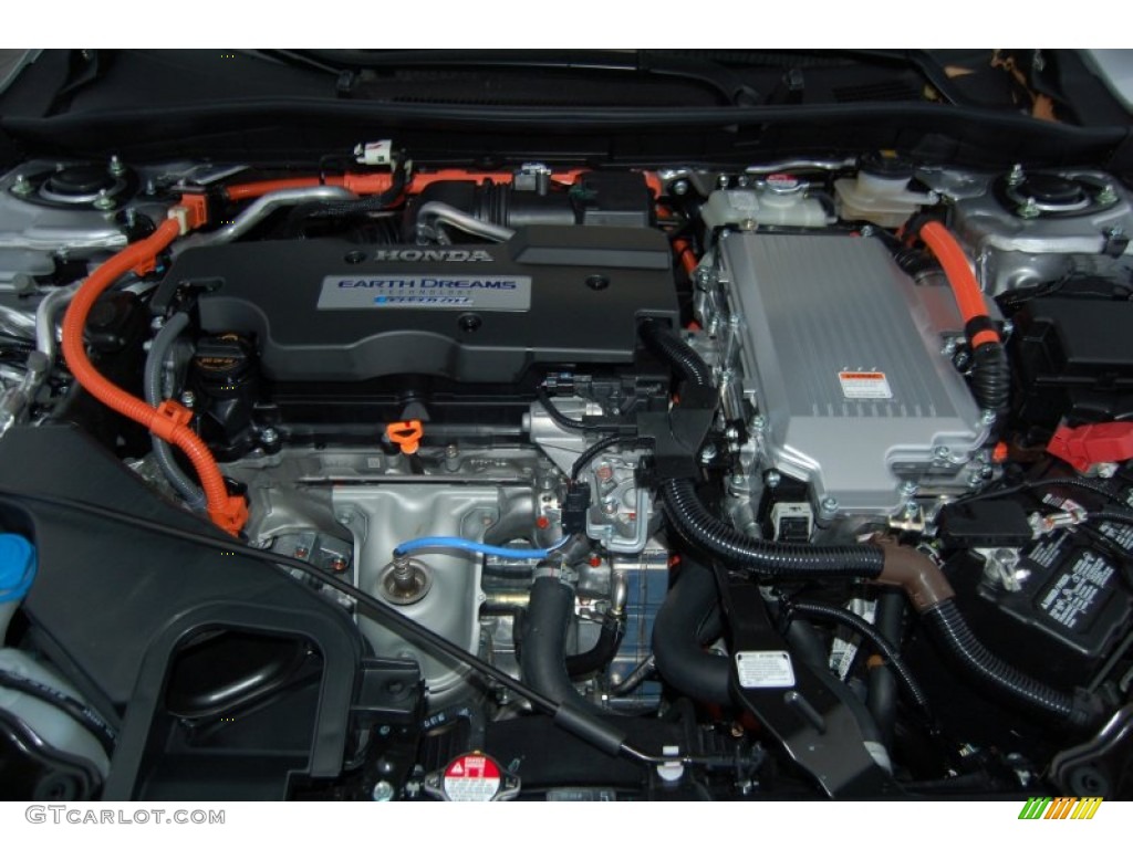 2014 Honda Accord Hybrid Sedan 2.0 Liter Earth Dreams DOHC 16-Valve i-VTEC 4 Cylinder Gasoline/Electric Hybrid Engine Photo #91386760