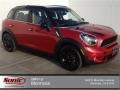 2014 Blazing Red Metallic Mini Cooper S Countryman  photo #1