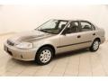 2000 Titanium Metallic Honda Civic LX Sedan  photo #3