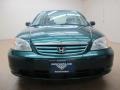 Clover Green Metallic - Civic LX Sedan Photo No. 3