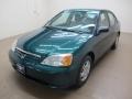 Clover Green Metallic - Civic LX Sedan Photo No. 4