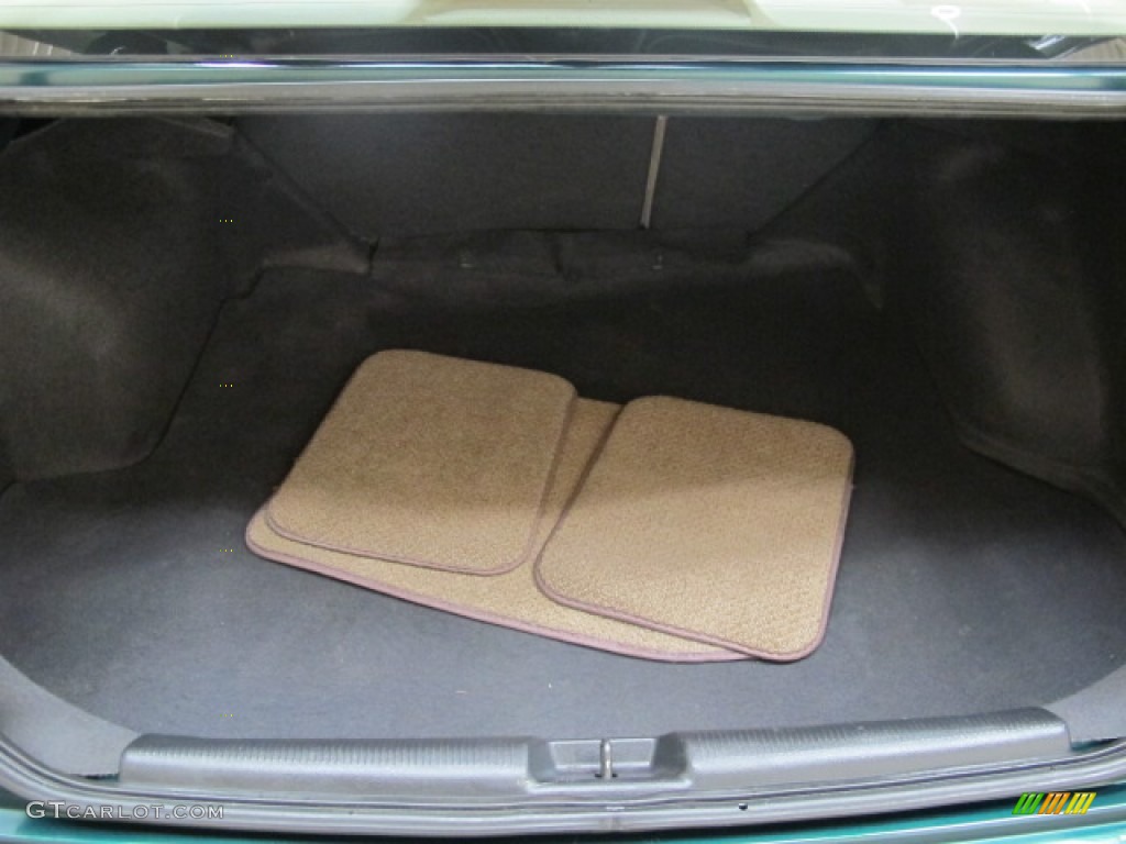 2002 Civic LX Sedan - Clover Green Metallic / Beige photo #11