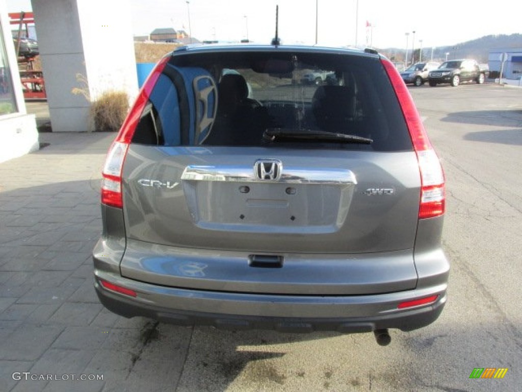 2011 CR-V EX-L 4WD - Polished Metal Metallic / Black photo #8