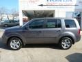 2014 Modern Steel Metallic Honda Pilot EX-L 4WD  photo #2